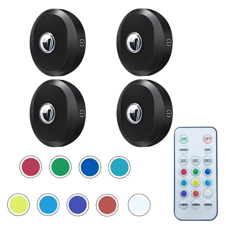 Por qué la luz del gabinete inalámbrico RGB de 9 colores es un cambio de juego para la iluminación en casa